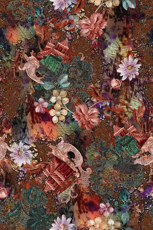 时尚印花华亿平台图片