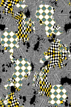 古典花纹印花华亿平台图片