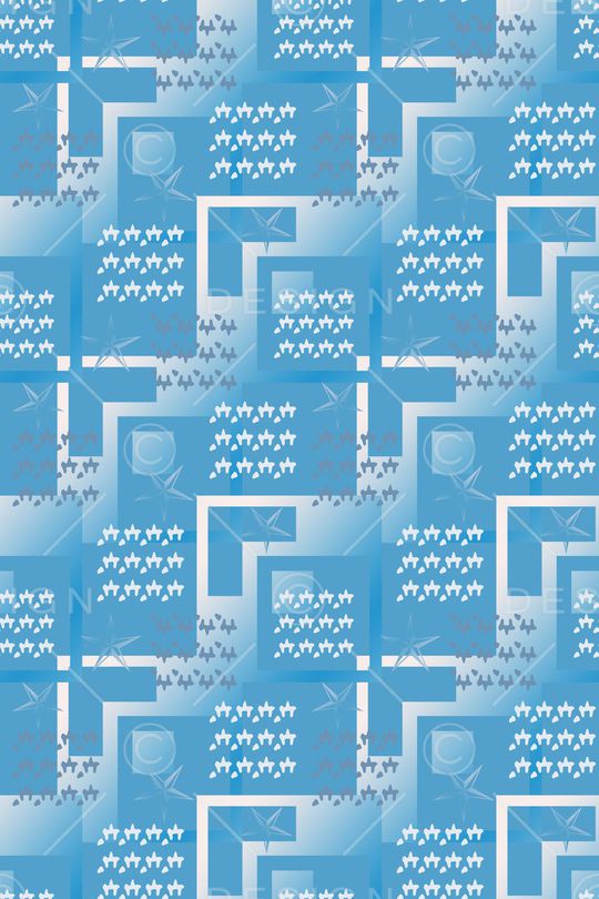 五角星印花华亿平台图片