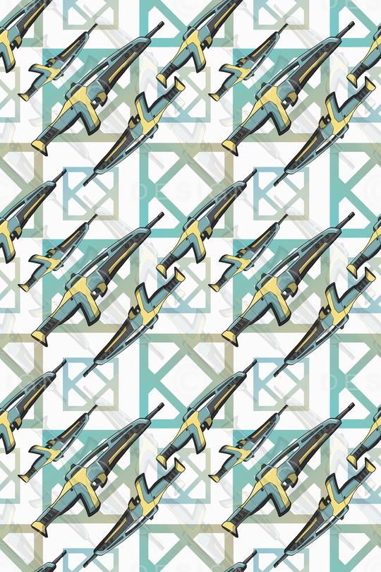 几何印花华亿平台图片