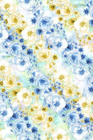 扎染华亿平台印花华亿平台图片