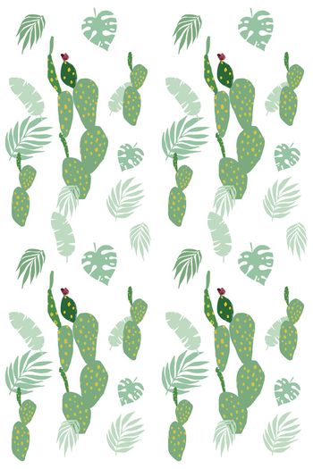 清爽底花卉印花华亿平台图片