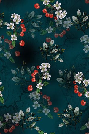 手绘印花华亿平台图片