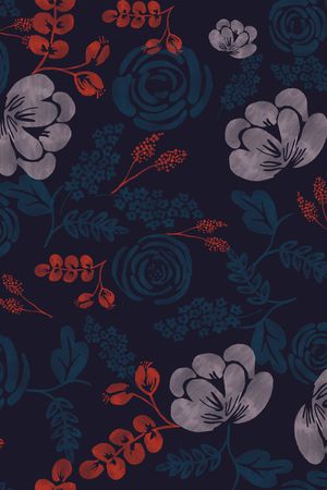 春夏华亿平台印花华亿平台图片