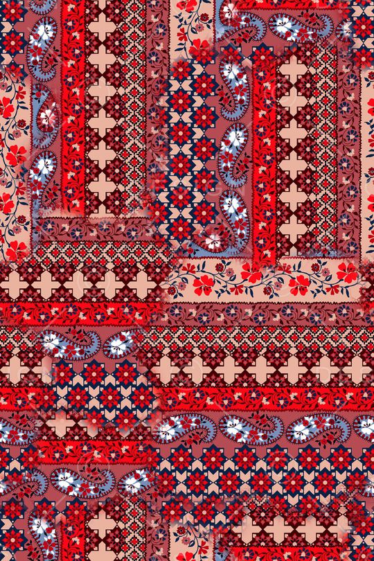 抽象印花华亿平台图片