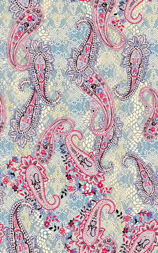 动物纹印花华亿平台图片