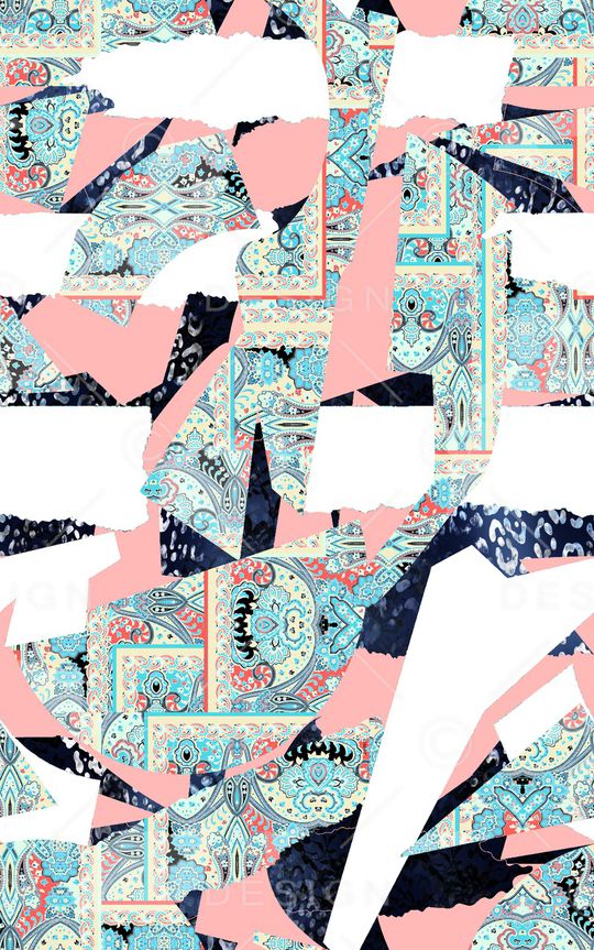 几何印花华亿平台图片