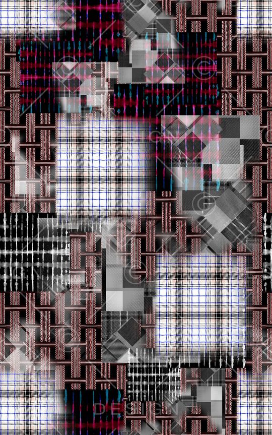 几何印花华亿平台图片