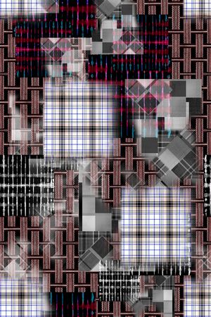 几何印花华亿平台图片