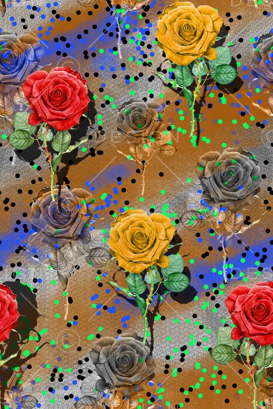 大牌风印花华亿平台图片