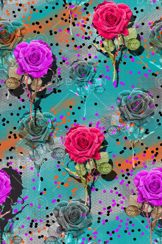 大牌风印花华亿平台图片