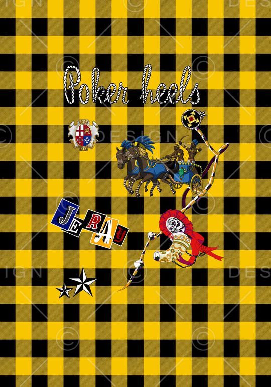 格子印花华亿平台图片