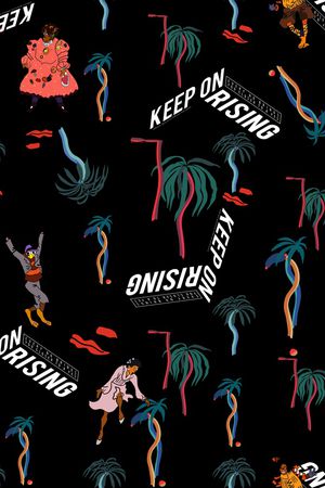 时尚印花华亿平台图片