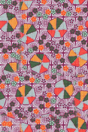 几何印花华亿平台图片