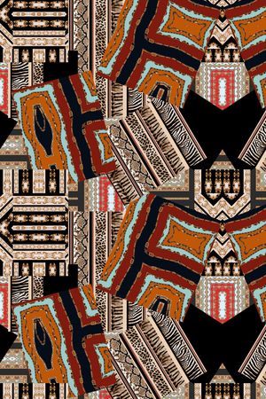 抽象花卉印花华亿平台图片