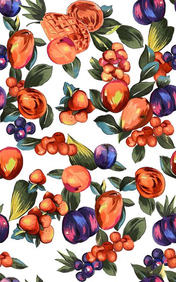 水果印花华亿平台图片