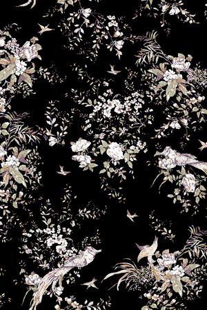 大牌风印花华亿平台图片