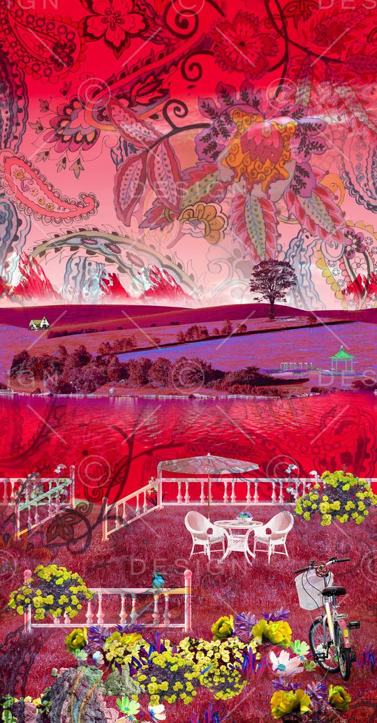 肌理印花华亿平台图片