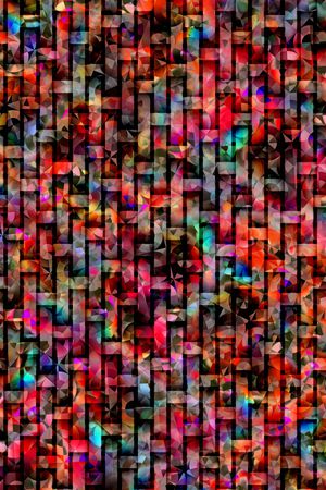 抽象印花华亿平台图片