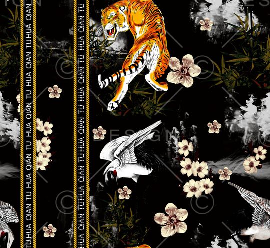 扎染华亿平台印花华亿平台图片