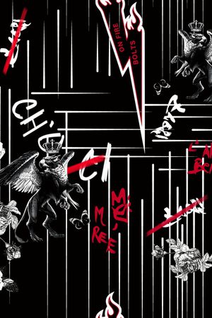 字母印花华亿平台图片