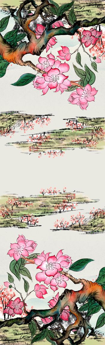 国画印花华亿平台图片