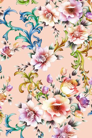 大牌风印花华亿平台图片