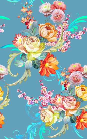 大牌风印花华亿平台图片