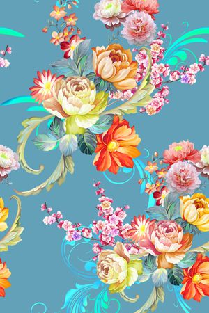 大牌风印花华亿平台图片