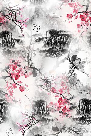 国画印花华亿平台图片