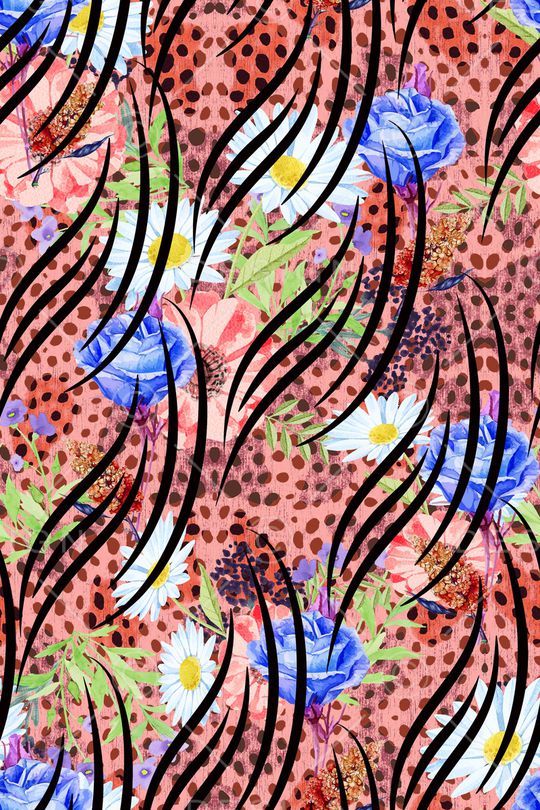 动物纹印花华亿平台图片