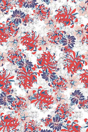 几何印花华亿平台图片