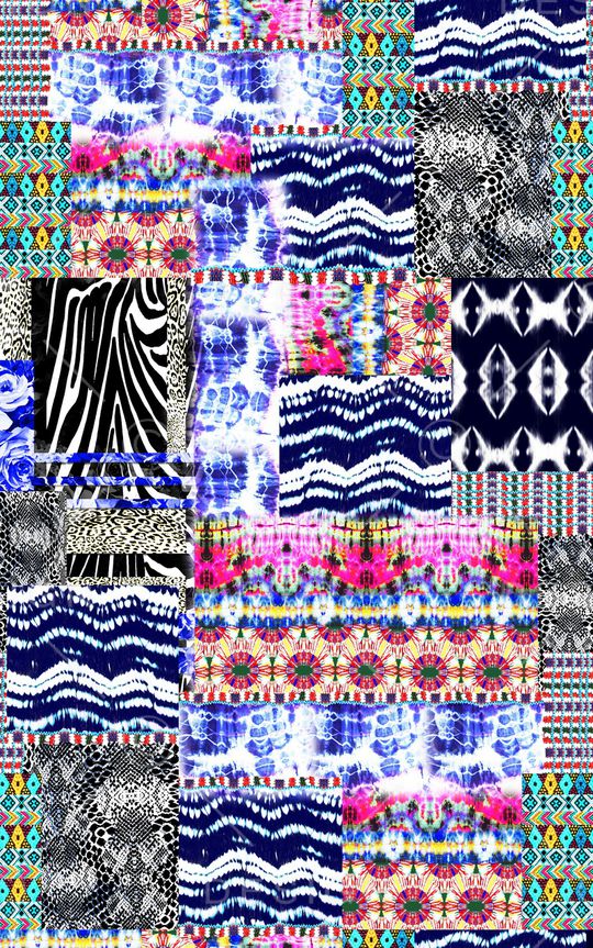 扎染华亿平台印花华亿平台图片