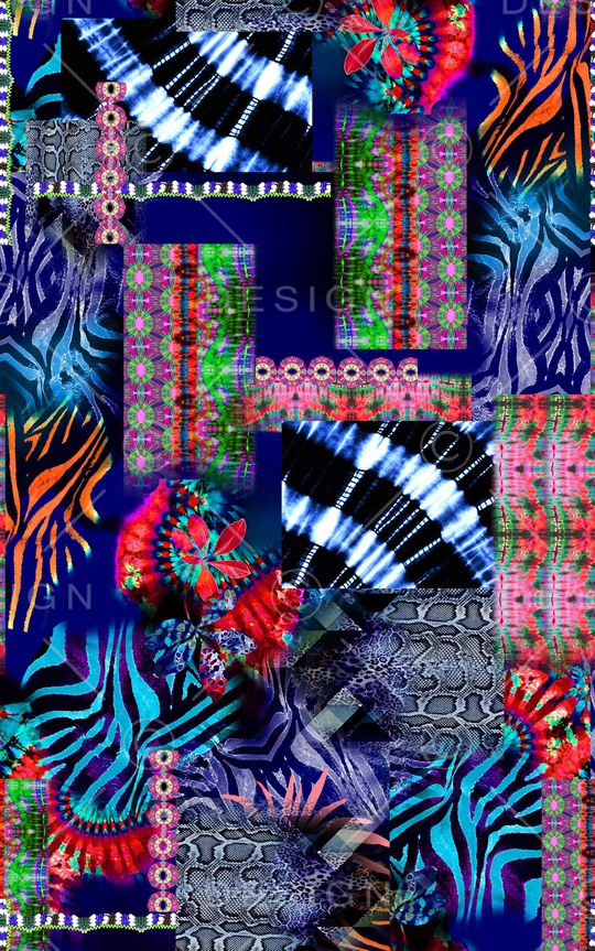 扎染华亿平台印花华亿平台图片