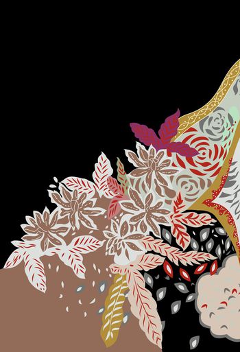 二方连续印花华亿平台图片