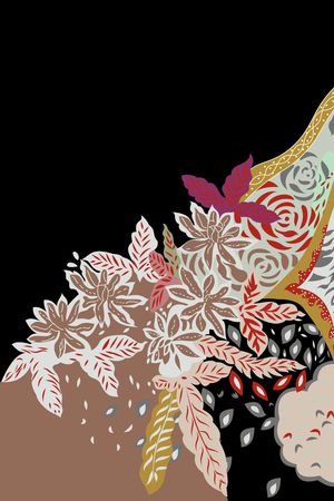 二方连续印花华亿平台图片