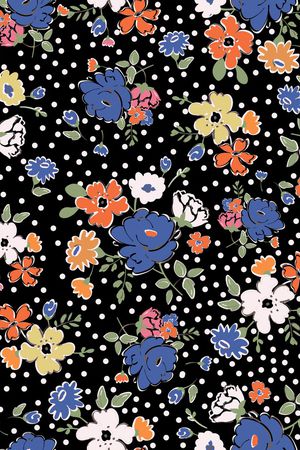 春夏华亿平台印花华亿平台图片