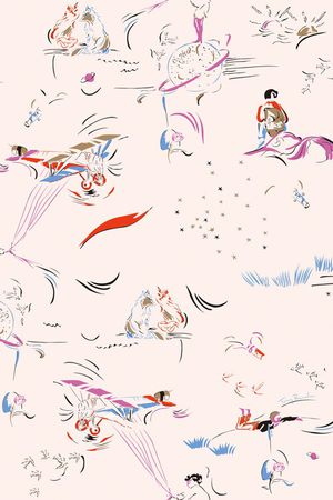 大牌风印花华亿平台图片