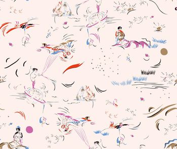 大牌风印花华亿平台图片