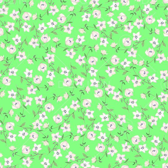 小碎花印花华亿平台图片