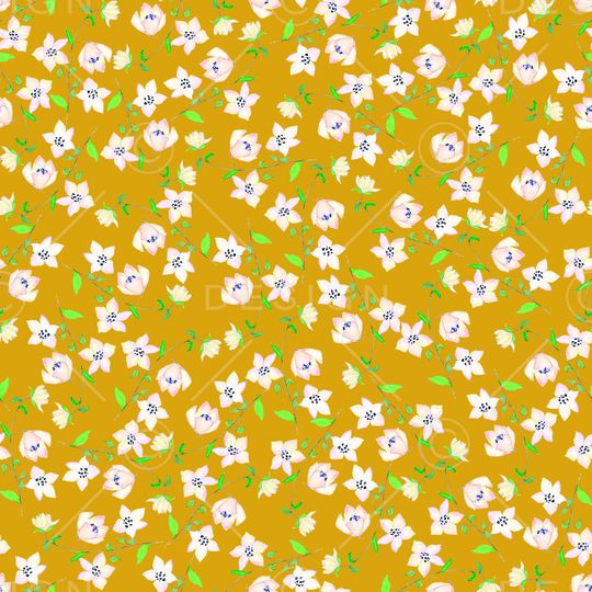 小碎花印花华亿平台图片