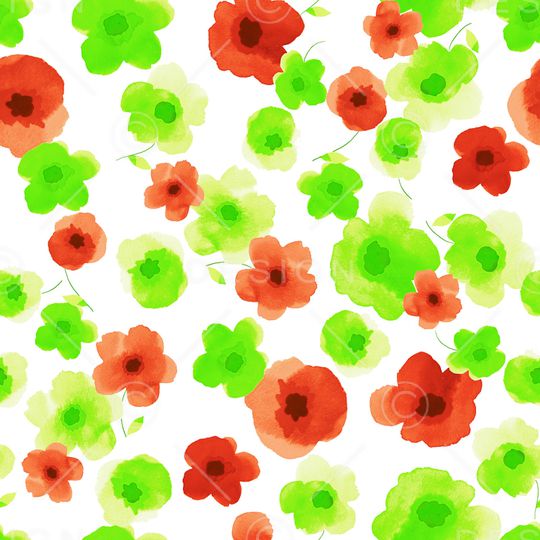 手绘花卉印花华亿平台图片