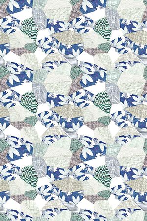 几何印花华亿平台图片