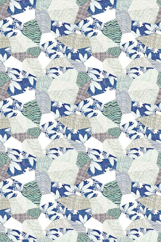 几何印花华亿平台图片