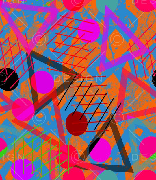 几何印花华亿平台图片