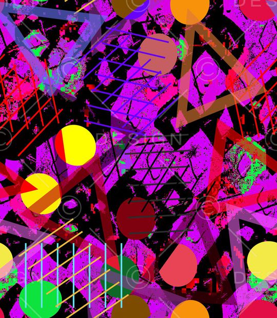 几何印花华亿平台图片