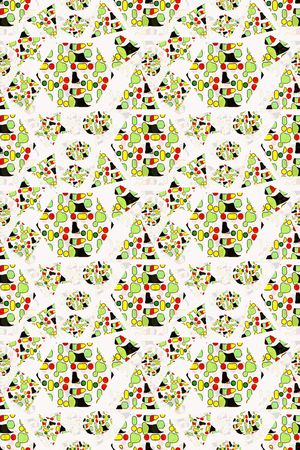 六边形印花华亿平台图片