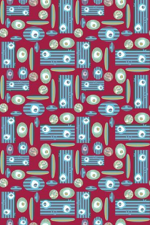 卡通婴童图案印花华亿平台图片