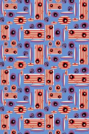 卡通婴童图案印花华亿平台图片