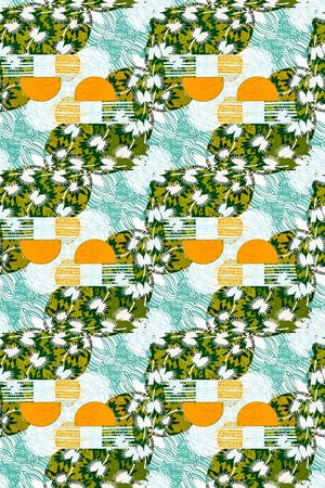 几何印花华亿平台图片